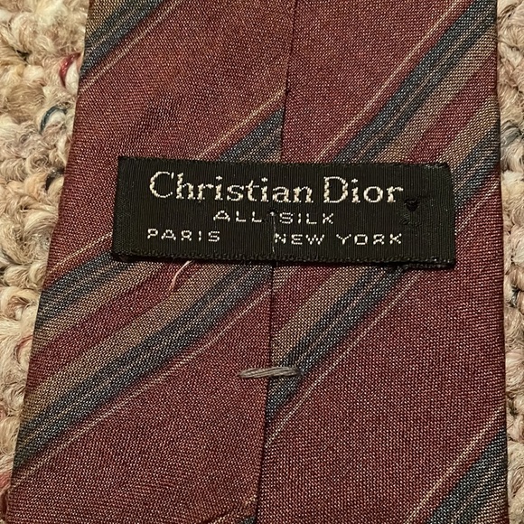 Christian Dior Silk Tie - Picture 2 of 4